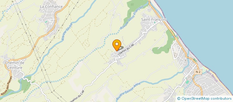 localisation de l'entreprise MADAME FANNY MALBROUCK  SAINT-BENOIT