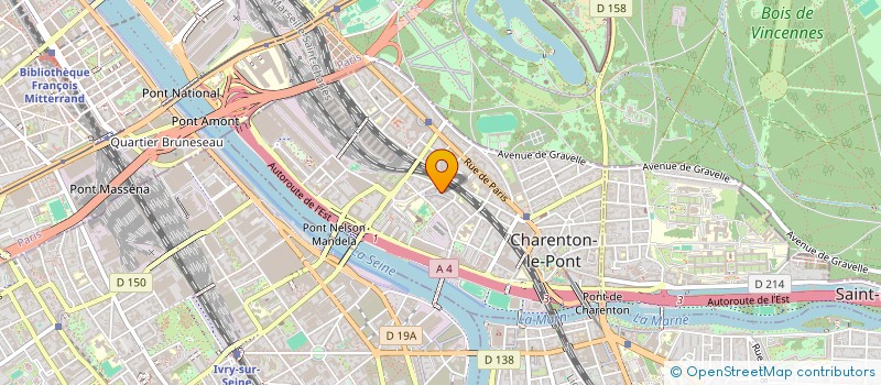 localisation de l'entreprise MADAME FANNY MANSBENDEL  CHARENTON-LE-PONT