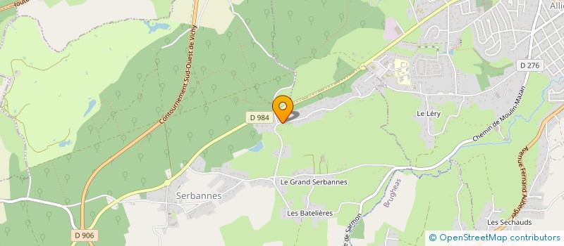 localisation de l'entreprise MADAME FANNY MARCHEIX à SERBANNES