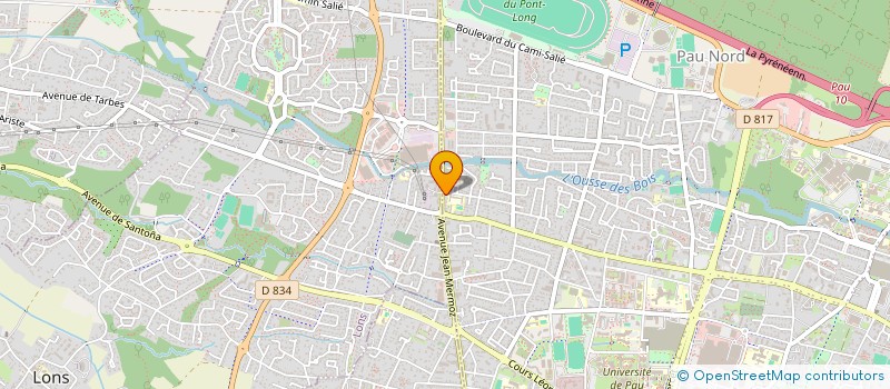 localisation de l'entreprise MADAME FANNY MARIE MATHILDE PRAS  BENEJACQ