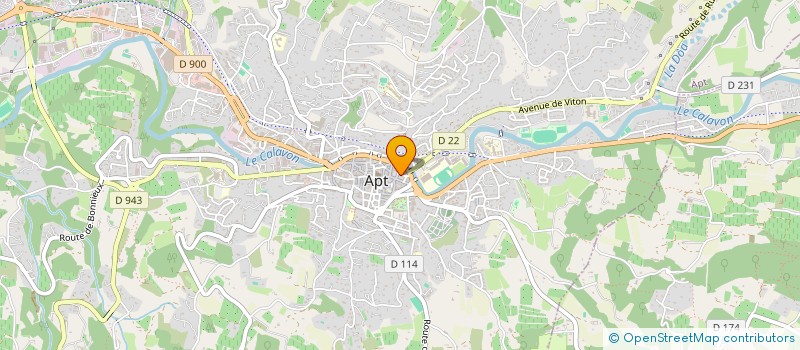 localisation de l'entreprise MADAME FANNY MARROU  APT