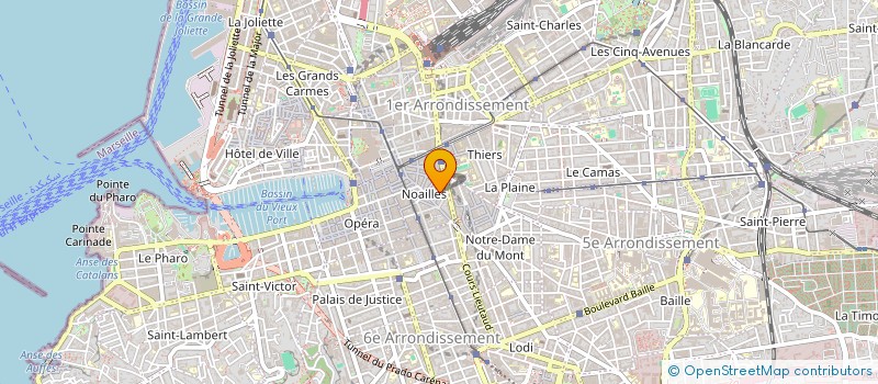 localisation de l'entreprise MADAME FANNY MARTIN à MARSEILLE