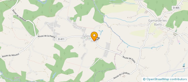 localisation de l'entreprise MADAME FANNY MARTIN  GOOS