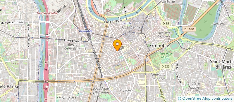 localisation de l'entreprise MADAME FANNY MARUEJOULS à GRENOBLE