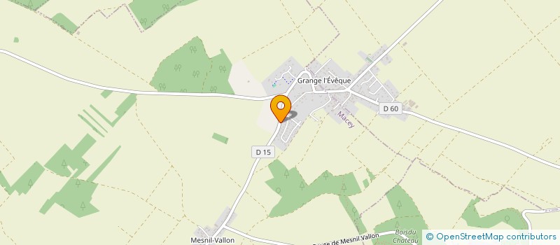 localisation de l'entreprise MADAME FANNY MARY à MACEY