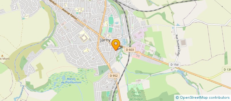 localisation de l'entreprise MADAME FANNY MASSSON à JARNY