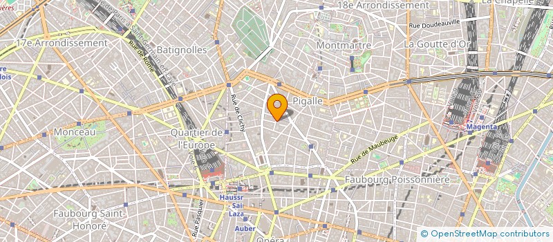 localisation de l'entreprise MADAME FANNY MATHIEU  PARIS