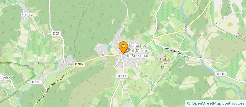 localisation de l'entreprise MADAME FANNY MAUGARD  LEDIGNAN