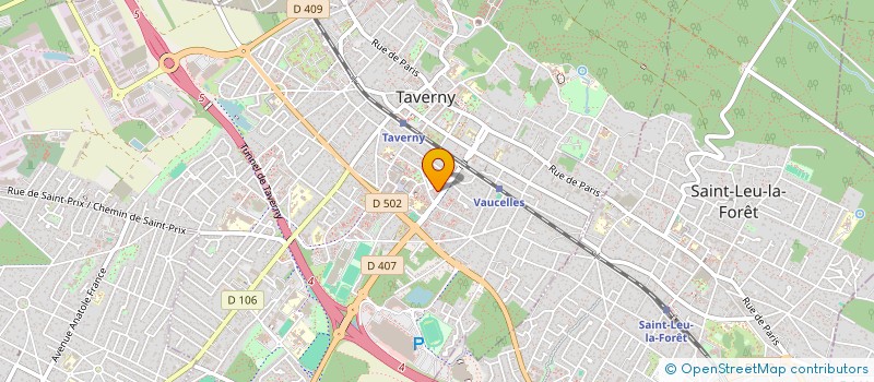 localisation de l'entreprise MADAME FANNY MAYET à TAVERNY