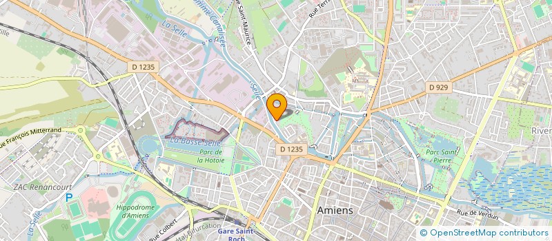 localisation de l'entreprise MADAME FANNY MBOMA à AMIENS