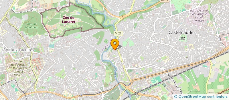 localisation de l'entreprise MADAME FANNY MEESCHAERT à CASTELNAU-LE-LEZ