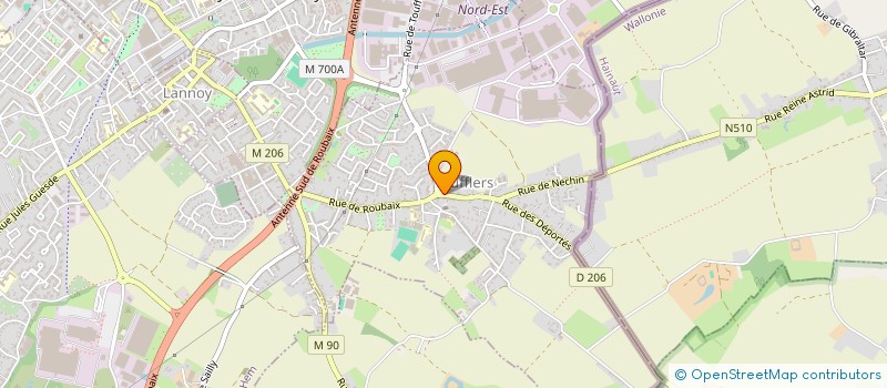 localisation de l'entreprise MADAME FANNY MEYER  TOUFFLERS