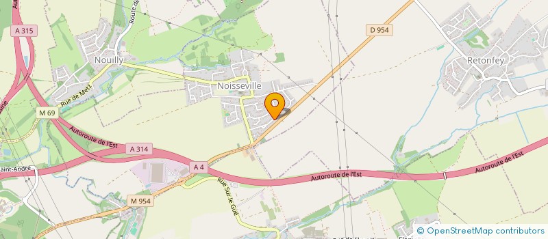 localisation de l'entreprise MADAME FANNY MEYER  NOISSEVILLE