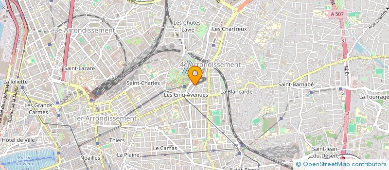 localisation de l'entreprise MADAME FANNY MICHE à MARSEILLE