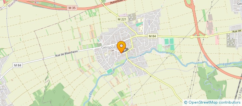localisation de l'entreprise MADAME FANNY MICHEL à GEISPOLSHEIM