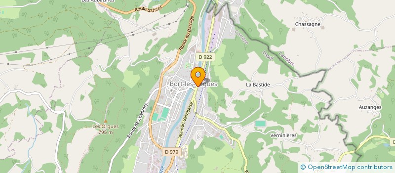 localisation de l'entreprise MADAME FANNY MIGNON à BORT-LES-ORGUES