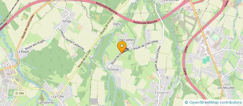 localisation de l'entreprise MADAME FANNY MISSILLIER  FEIGERES