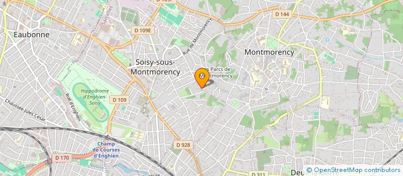 localisation de l'entreprise MADAME FANNY MONTER à MONTMORENCY