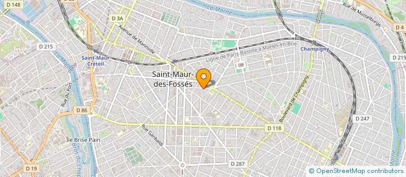 localisation de l'entreprise MADAME FANNY MORENO à SAINT-MAUR-DES-FOSSES
