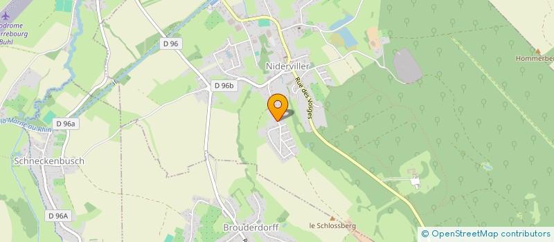 localisation de l'entreprise MADAME FANNY MORGENTHALER  NIDERVILLER