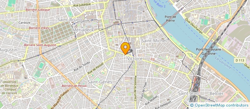 localisation de l'entreprise MADAME FANNY MOUSSET  BORDEAUX