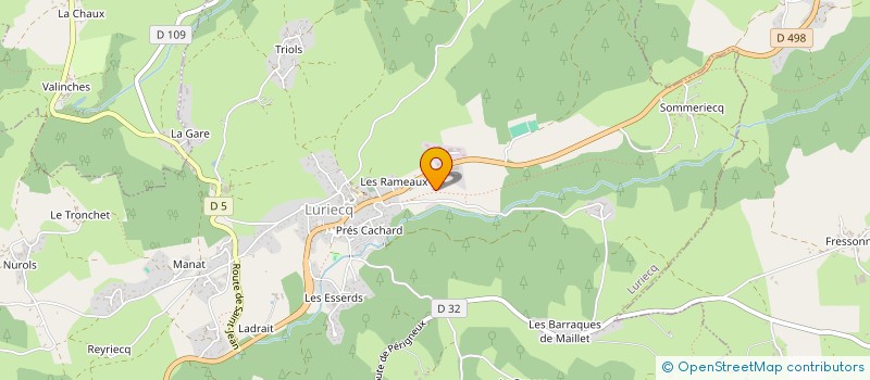 localisation de l'entreprise MADAME FANNY NAVARRO  LURIECQ