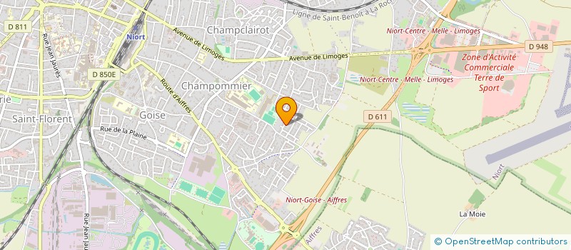 localisation de l'entreprise MADAME FANNY NAVATTE à NIORT