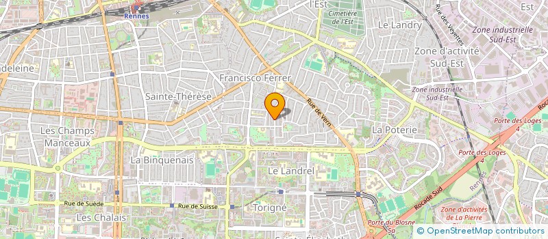 localisation de l'entreprise MADAME FANNY NEURY  RENNES