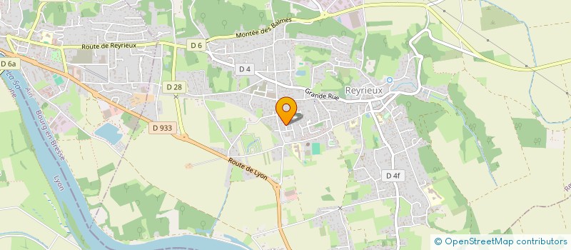 localisation de l'entreprise MADAME FANNY NEVERS à REYRIEUX