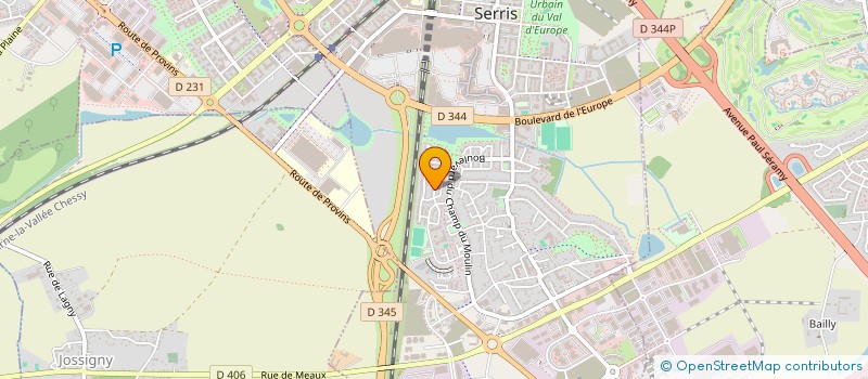 localisation de l'entreprise MADAME FANNY NGUYEN  SERRIS