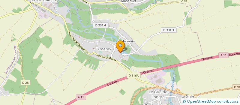 localisation de l'entreprise MADAME FANNY NIAUX à YMERAY
