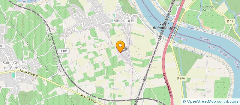 localisation de l'entreprise MADAME FANNY NIBBIO  SAINT-PAUL-LES-FONTS