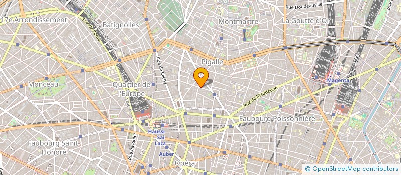 localisation de l'entreprise MADAME FANNY OSTOJIC  PARIS