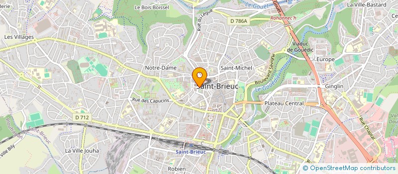 localisation de l'entreprise MADAME FANNY PALLIER à SAINT-BRIEUC