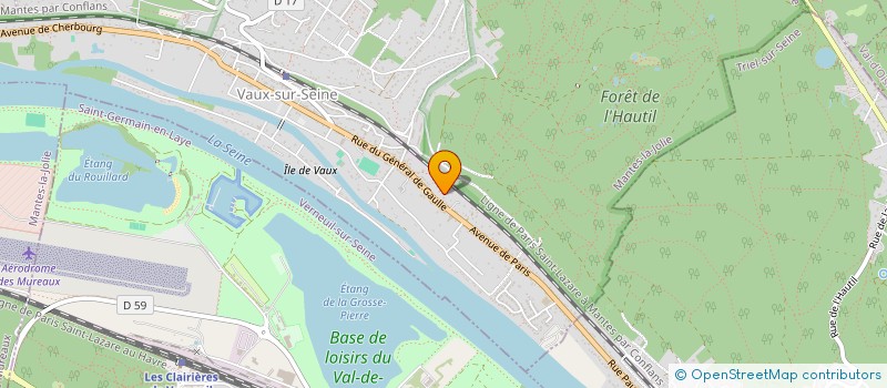 localisation de l'entreprise MADAME FANNY PAPAZIAN  VAUX-SUR-SEINE