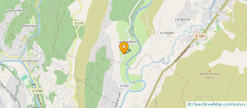 localisation de l'entreprise MADAME FANNY PAPET  SAINT-JULIEN-DU-SERRE