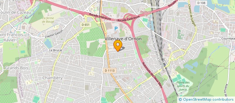 localisation de l'entreprise MADAME FANNY PARDO  VILLENAVE-D'ORNON