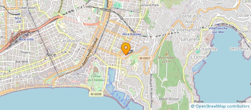 localisation de l'entreprise MADAME FANNY PAROLA à NICE