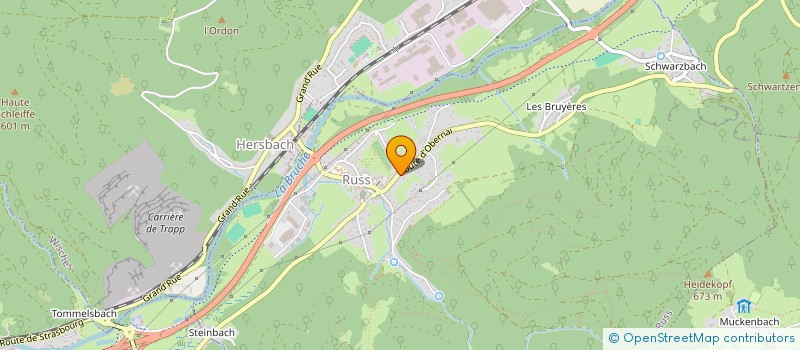 localisation de l'entreprise MADAME FANNY PASQUET  RUSS