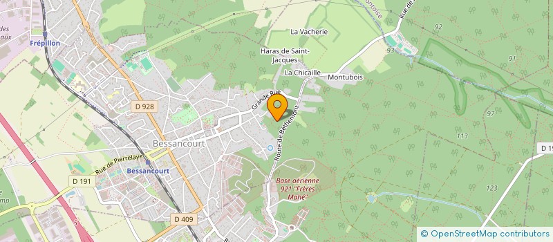 localisation de l'entreprise MADAME FANNY PAUCHET à BESSANCOURT
