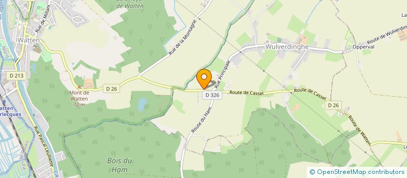 localisation de l'entreprise MADAME FANNY PAUWELS à WULVERDINGHE