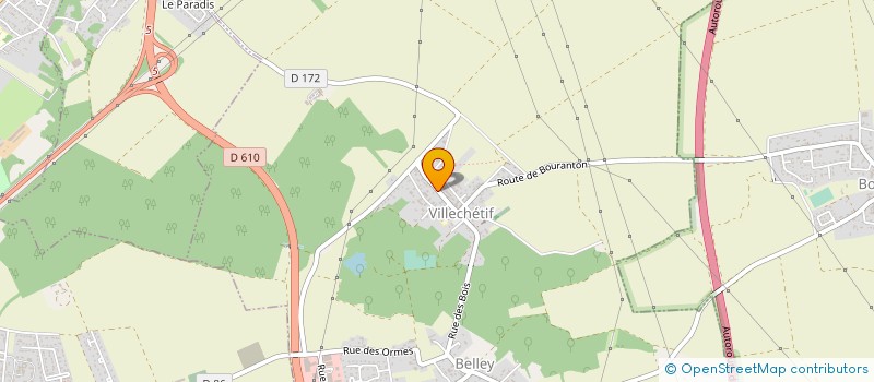 localisation de l'entreprise MADAME FANNY PECHEUR  VILLECHETIF