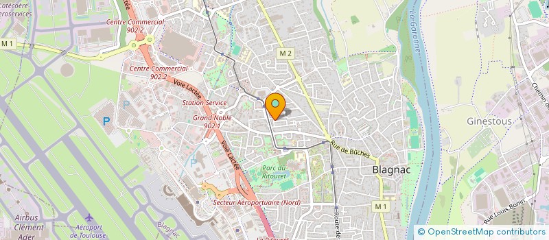 localisation de l'entreprise MADAME FANNY PELLEFIGUE  BEAUZELLE