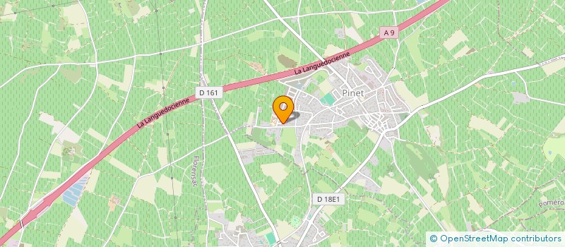 localisation de l'entreprise MADAME FANNY PEREZ  PINET