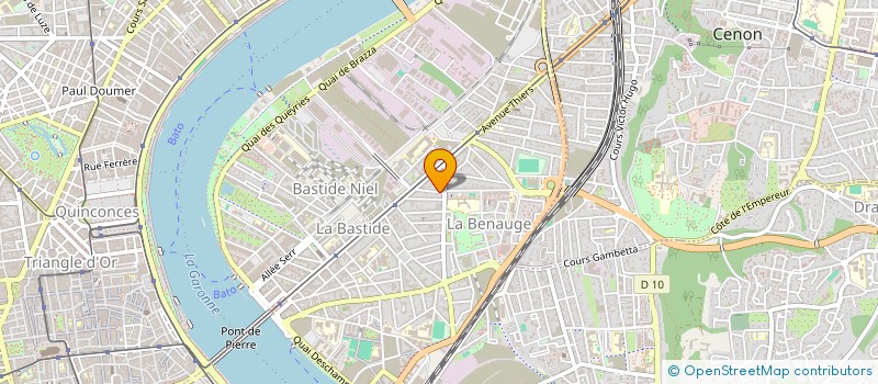 localisation de l'entreprise MADAME FANNY PERIER à BORDEAUX