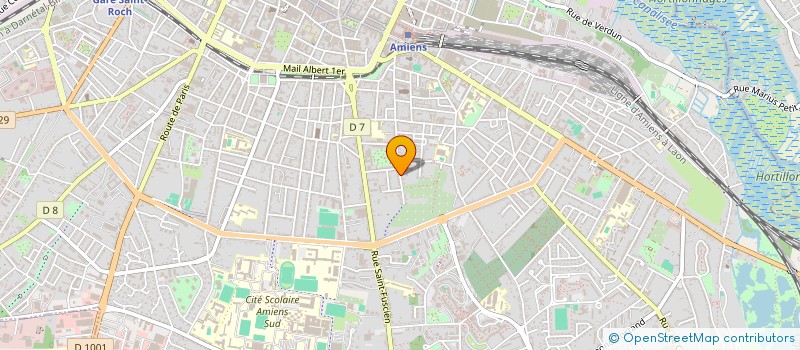 localisation de l'entreprise MADAME FANNY PEUVION à AMIENS