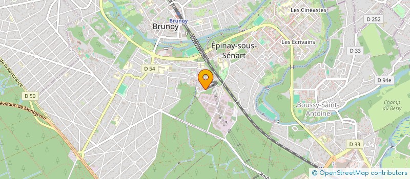 localisation de l'entreprise MADAME FANNY PICHARD  EPINAY-SOUS-SENART