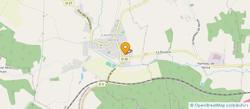 localisation de l'entreprise MADAME FANNY PIERQUET  LAUNOIS-SUR-VENCE