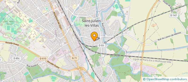 localisation de l'entreprise MADAME FANNY PIETREMONT  TROYES