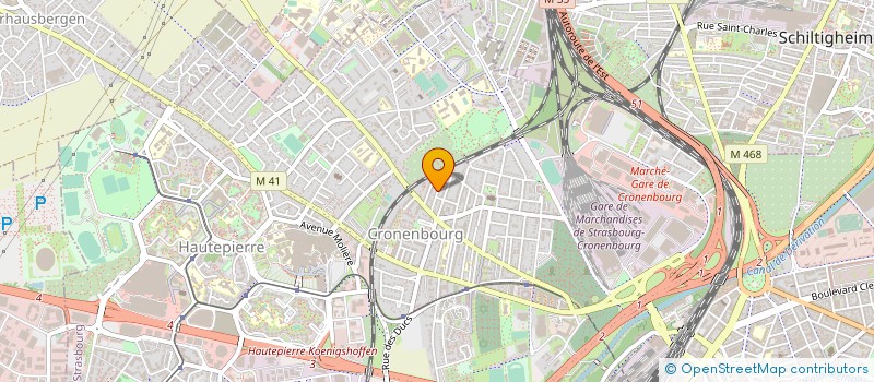 localisation de l'entreprise MADAME FANNY PLOYER à STRASBOURG